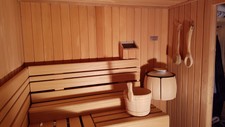 Mobile Sauna - Gartensauna - Campingsauna mit Dusche