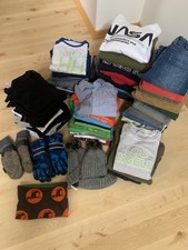 Kleidungspaket,  65 Teile, Gr. 134 - 152, Napapijri, Adidas, Champion, Scotch