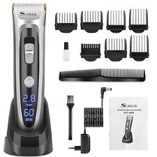 Profi Keramik Haarschneidemaschine Bartschneider Trimmer Rasierer & Led Display