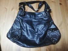 Damenhandtasche schwarz Lederoptik ca 53x34cm o. Griff gemessen 