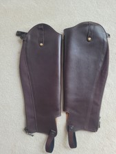 Sergio Grasso Chaps Lederchap Torino 44/38 braun neu