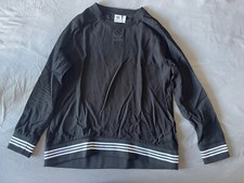 Damen Langarmshirt dünner Pullover | adidas | Schwarz | Gr. 34