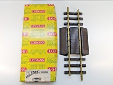 LGB Spur G 1000 UW gerades Trenn-Gleis mit Bahnübergang, TOP in OVP #18674