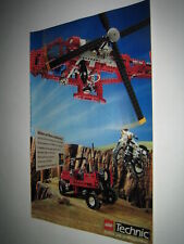 1991-4#2 LEGO Rettungshubschrauber Technic Werbung 1991 Katalog Prospekt pub ad