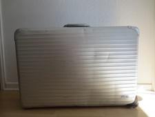 Vintage Rimowa Silver Integral Aluminium Koffer Made in Germany suitcase