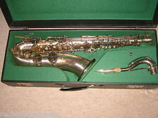 Schönes altes tenorsaxophon tenor Saxofon "Weltklang" ca.1960 saxophone