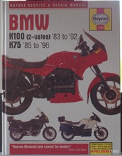 BMW 2V K100 K75 Reparaturanleitung Haynes 1373 / 2-valve 1983/85 > 1992/96