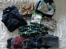 Kleiderpaket Junge Gr.86/92 Jacke Matschhose Hose Pullover Overall Herbst Winter