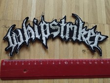 WHIPSTRIKER big logo patch (Hellhammer, Toxic Holocaust, Apokalyptic Raids)