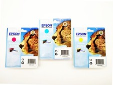 EPSON T0712, T0713, T0714 DRUCKERPATRONEN - CYAN MAGENTA YELLOW - EPSON STYLUS