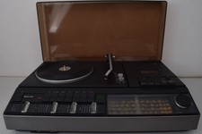 Teildefekt Philips 960 Compakt Anlage Plattenspieler Radio Cassettendeck 70 er !