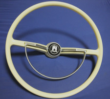 VW Käfer Lenkrad Karmann Ghia, Typ 3 oder 1302 Hupenknopf nos Elfenbein