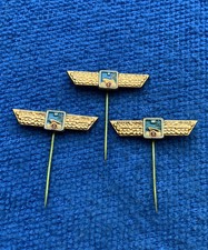 1 Satz Klassifizierungsabzeichen Miniaturen Offiziere Volksmarine Bronzefarben