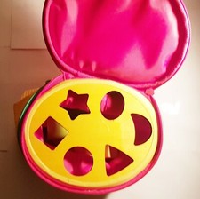 Sigikid Spielzeugbox oval rund 12x Bauklötze Bausteine Formen Kinder NEUWERTIG