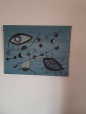 Acrybild Auf Leinwand / Keilrahmen  40 x 30 cm  selbst gemalt 