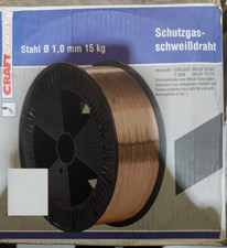 Craftomat Schutzgas-Schweißdraht Stahl 1,0 mm, 15 kg