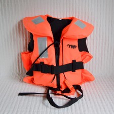 Kinder 100N TWF Schwimmjacke Auftriebshilfe Kinder Kinder orange, 10-20kg