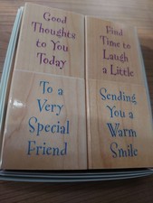 Hero Arts, Card Messages, Motivstempel-Set