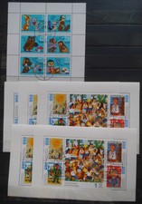 DDR: 21 gestempelte Kleinbogen, Bereich Michel 1807 - 2248, ca. 56 M€, sh. Text