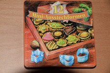 Mini-Ausstechformen Set in Dose (9 verschiedene Formen)