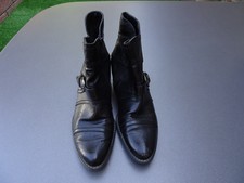 TCM - Damen Stiefletten mit Schnallen - Gr. 39 - schwarz