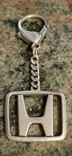 Honda Schlüsselanhänger 925 Sterling Silber, Emblem, Sehr Massiv, Rarität 35gr.