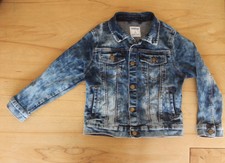 Mayoral Mädchen Jacke Jeansjacke Gr. 110 blau sehr gute Zustand