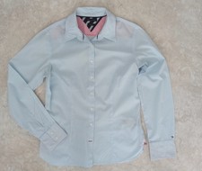 Tommy Hilfiger Stretch Damen Bluse hemdbluse kariert langarm gr. S(8)