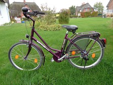 Damenfahrrad, Kettler Alu Rad, 28 Zoll, aubergine, gut erhalten