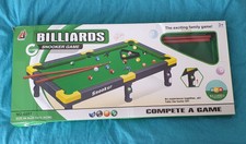 Mini Billiard Snooker Spiel 54,8x29,7x13,3(cm) OVP Kinder Geschenk Lustig 