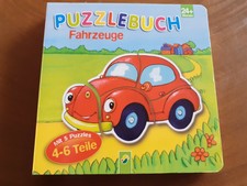 Puzzlebuch Fahrzeuge Ab 24 Monate Mit 5 Puzzles Neuwertig