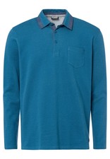 PIONEER Herren Langarm Poloshirt Regular