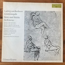 LUDWIG VAN BEETHOVEN - Sätze und Stücke für Klavier (12" Vinyl LP)