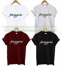 preggers t shirt schwanger umstands geschenk liebe hochzeit frau least top tshirt neu