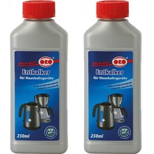 2x Entkalker Haushaltsgeräte Kaffeemaschine Konzentrat Flüssig Kalkentferner