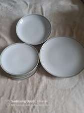 teller geschirr set weiss 