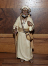 Krippenfigur Artis Krippe - Elefanten Treiber - 12cm Color Holz geschnitzt - Neu