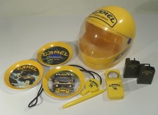 große alte CAMEL TROPHY SAMMLUNG Kleiner Helm Glasuntersetzer etc. Ralley