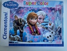 Disney Frozen Puzzle SuperColor 104 Teile  von Clementoni 
