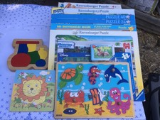 13 verschiedene Kinderpuzzles