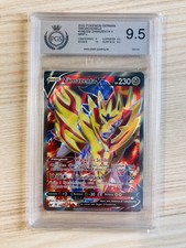 Pokemon Zamazenta V PGS 9,5! 196/202 Full Art Mint, Schwert Und Schild, GSG, PSA
