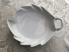 Wunderschöne Schale Royal Copenhagen Blattschale Porzellan Denmark