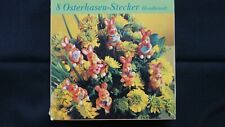 8 Osterhasen-Stecker - Lustige Osterhasen Handbemalt  - Osterdekoration