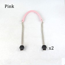 1 Paar lange doppelte Kette OT T OBAG Griffe mit Schraube für OBAG Schulter Handtasche