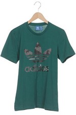 adidas Originals T-Shirt Herren Oberteil Shirt Gr. S Baumwolle türkis #87d98fd