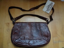 Campomaggi C3561 Saddle Bag Damentasche moro wie neu Nieten