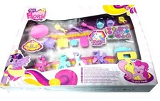My Little Pony 4 x figuren Spielfiguren + 13 Zubehör Tisch Kuchen Herd 