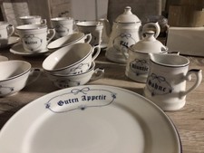 Kaffee - und Teeservice für 6 Personen Landhausstil