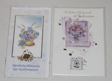 Grußkarten Set 15 Stück Kommunion, Konfirmation, Muttertag, Freundschaft usw.