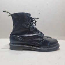 DR MARTENS PASCAL HERREN LEDER KAMPFSTIEFEL SCHWARZ GRÖSSE UK9 EU43 (BABI8/27)